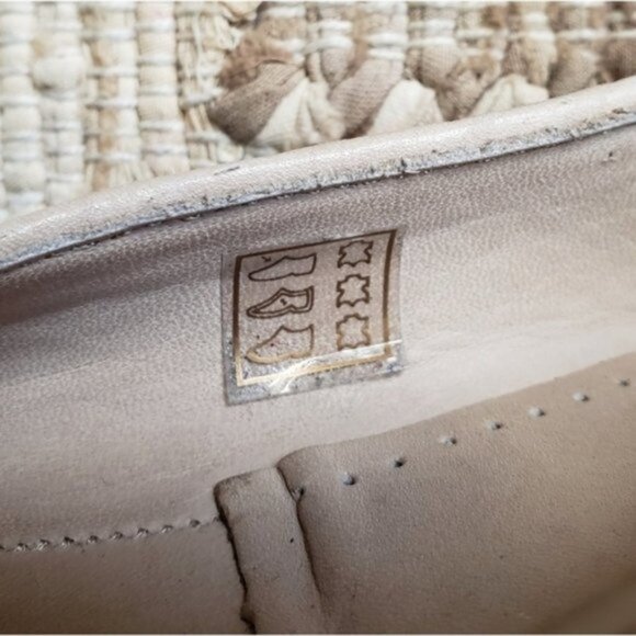 Summertime Bohemian Loafers Perforated Leather Suede size EU 37 / US 6.5 - Picture 12 of 14